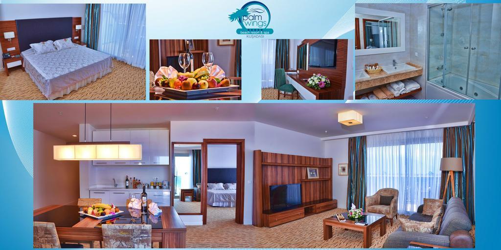 Palm Wings Kusadasi Beach Resort&Spa ภายนอก รูปภาพ